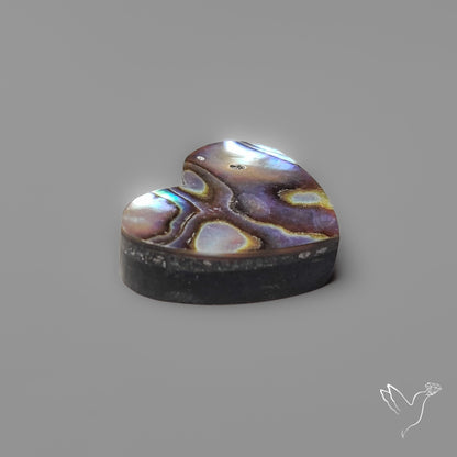 Abalone Shell Heart