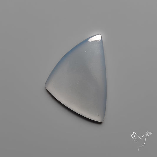 Namibian Blue Chalcedony Cabochon