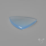 Namibian Blue Chalcedony Cabochon
