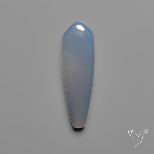 Namibian Blue Chalcedony Cabochon