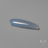 Namibian Blue Chalcedony Cabochon