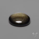 Goldsheen Obsidian Cabochon