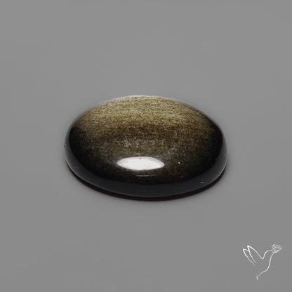 Goldsheen Obsidian Cabochon