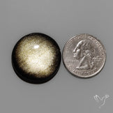 Goldsheen Obsidian Cabochon