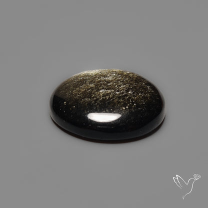 Goldsheen Obsidian Cabochon