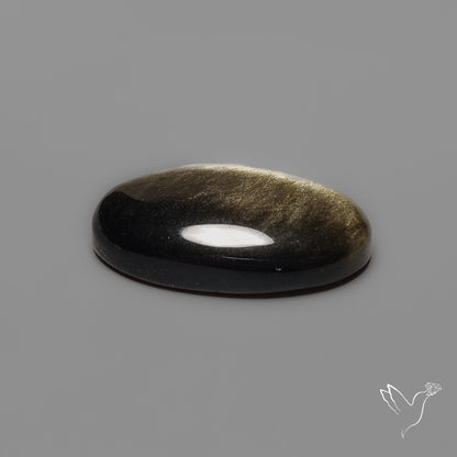 Goldsheen Obsidian Cabochon
