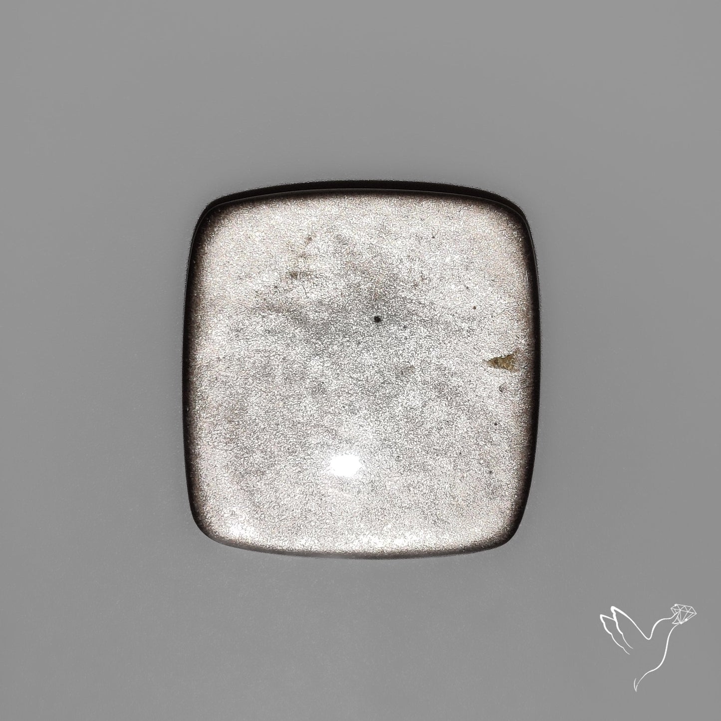 Silversheen Obsidian Cabochon