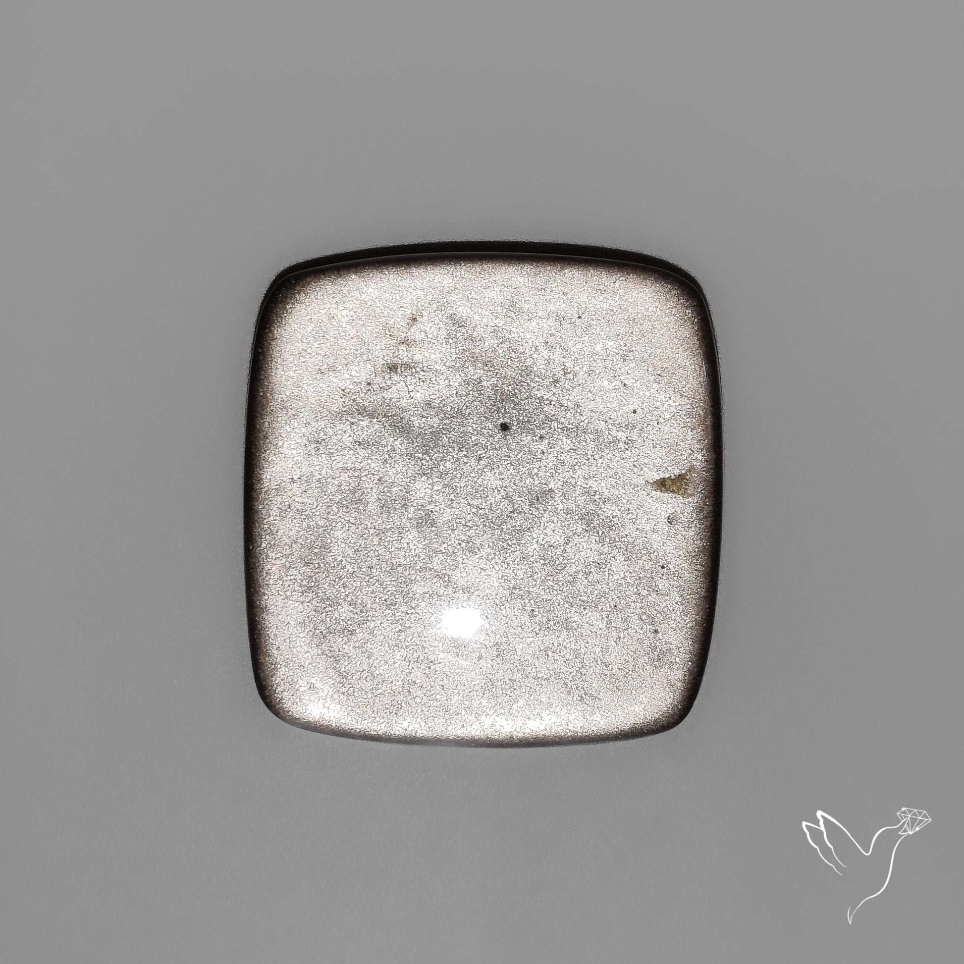 Silversheen Obsidian Cabochon