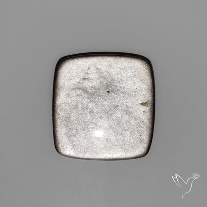 Silversheen Obsidian Cabochon