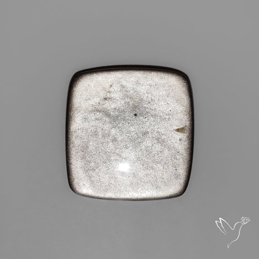 Silversheen Obsidian Cabochon