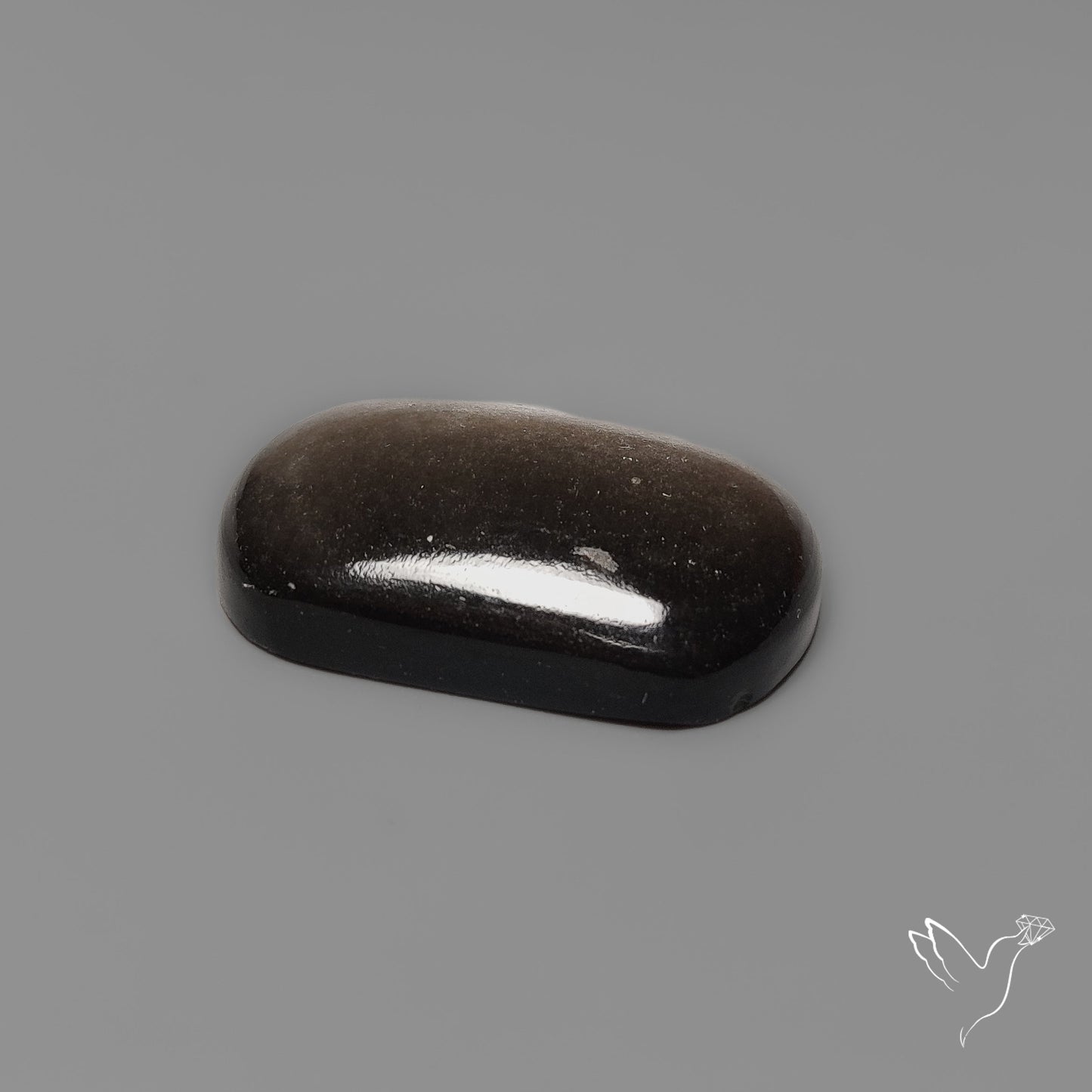 Silversheen Obsidian Cabochon