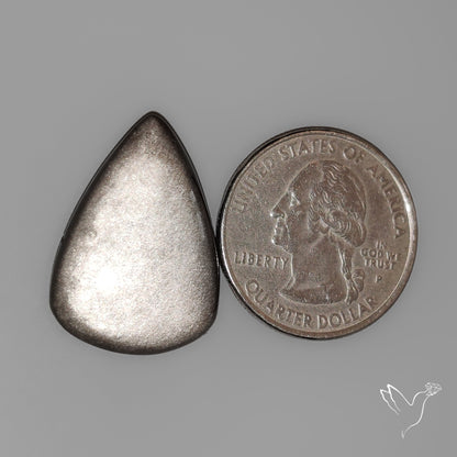 Silversheen Obsidian Cabochon