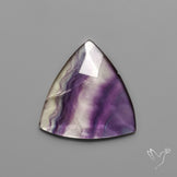 Rose Cut Purple Fluorite