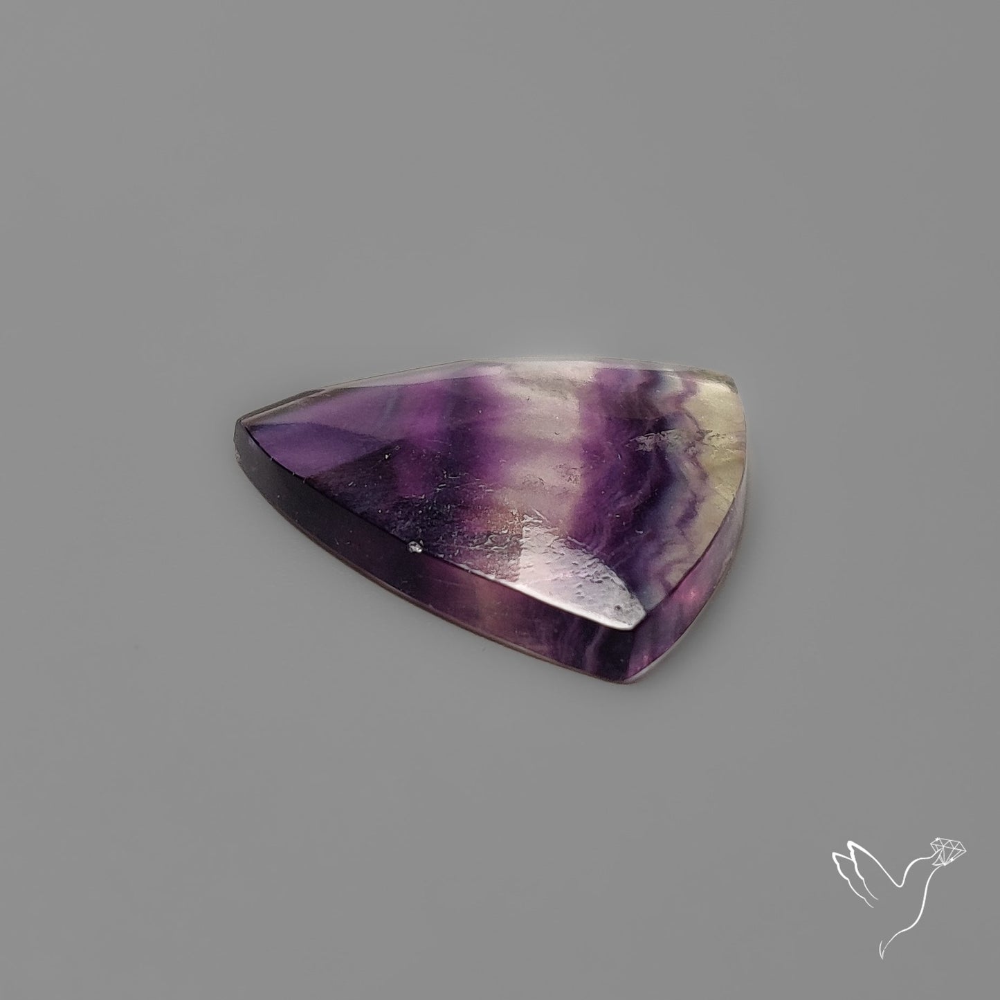 Rose Cut Purple Fluorite