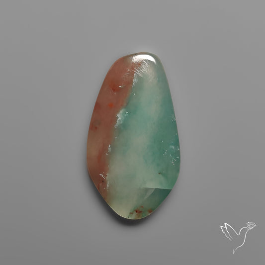 Aqua Chrysoprase Cabochon