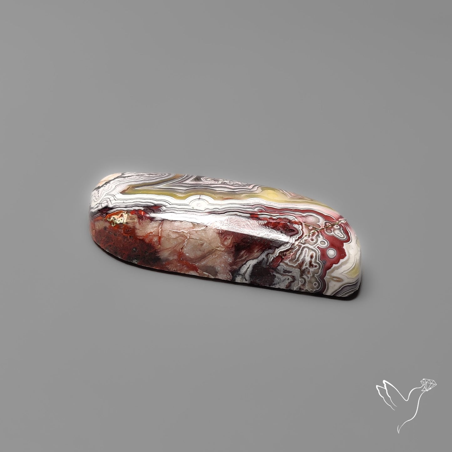 Laguna Lace Agate Cabochon
