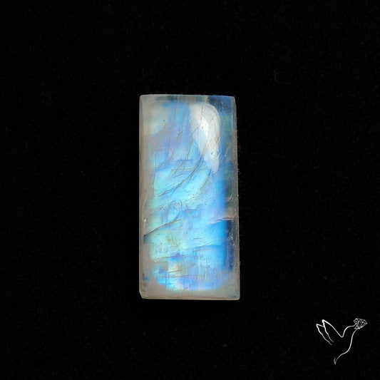 Rainbow Moonstone Cabochon