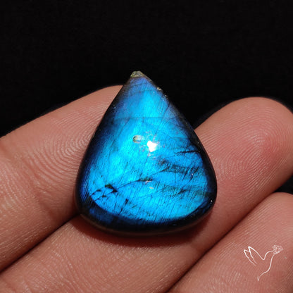 Deep Blue Labradorite Cabochon