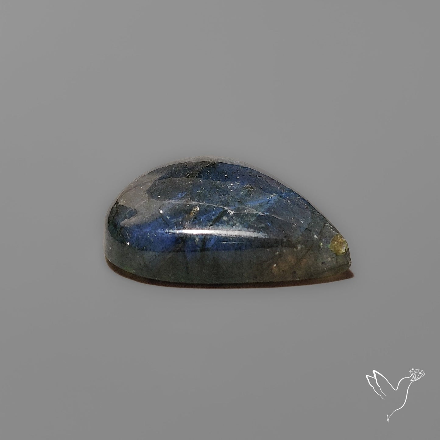 Deep Blue Labradorite Cabochon