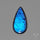 Deep Blue Spetrolite Cabochon