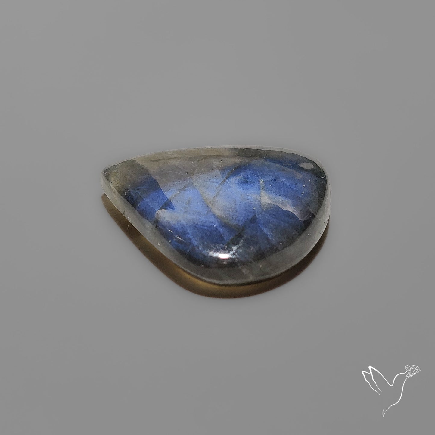 Deep Blue Labradorite Cabochon