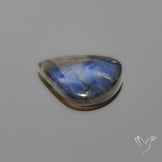 Deep Blue Labradorite Cabochon