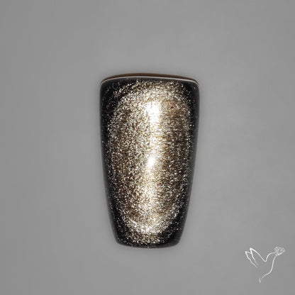 Silversheen Obsidian Cabochon