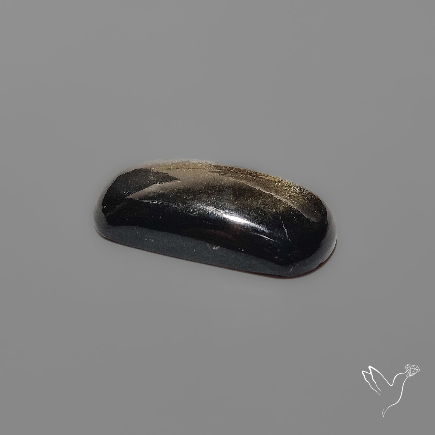 Goldsheen Obsidian Cabochon