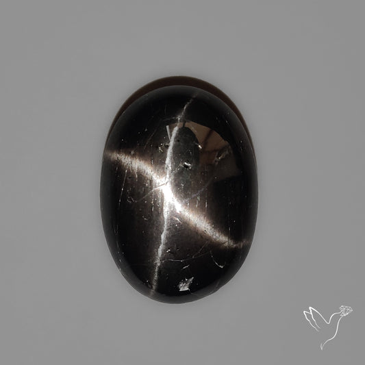 Black Star Diopside Cabochon