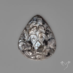 Larvikite Feldspar Mughal Carving