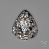 Larvikite Feldspar Mughal Carving