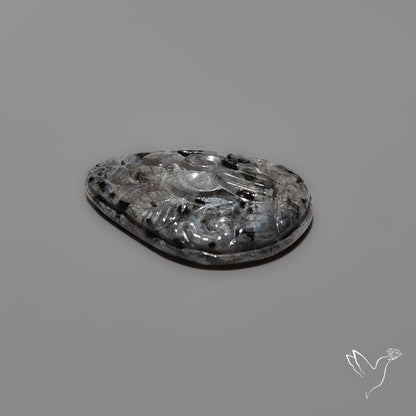 Larvikite Feldspar Mughal Carving