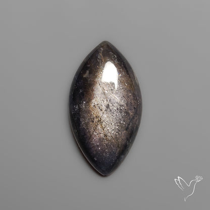 Dark Iolite Sunstone Cabochon