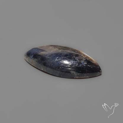 Dark Iolite Sunstone Cabochon
