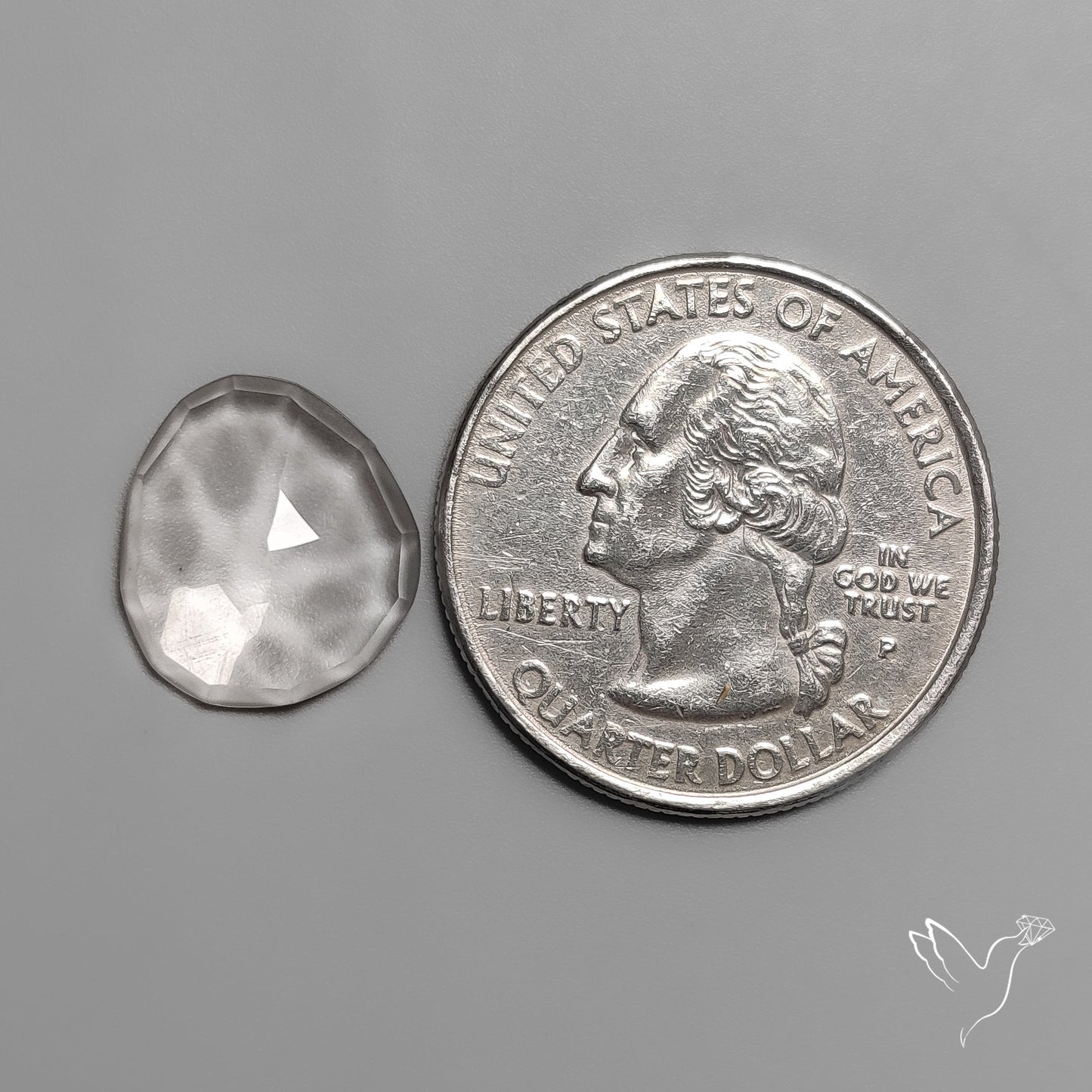Rose Cut Himalayan Quartz