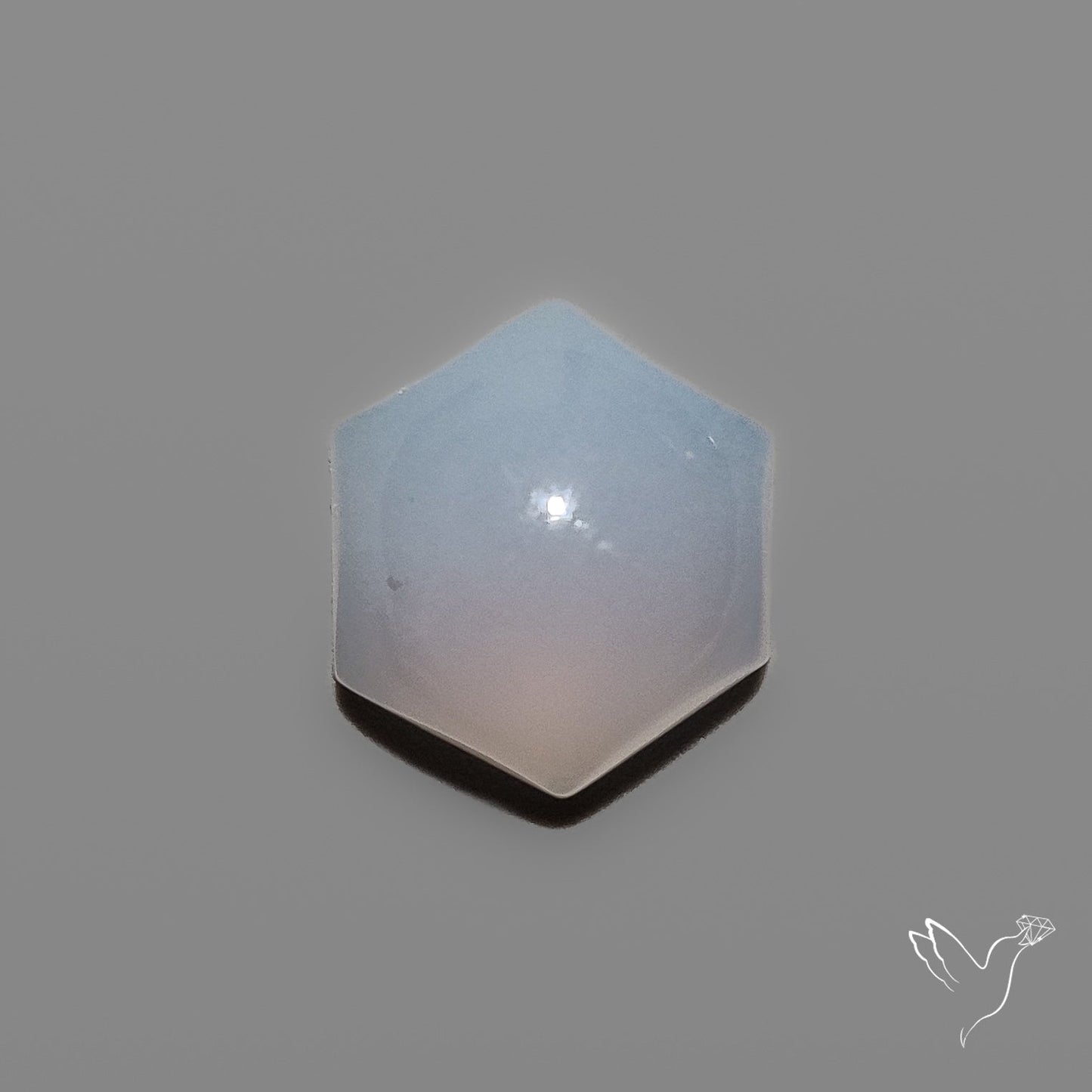 Ligh Blue Chalcedony Cabochon