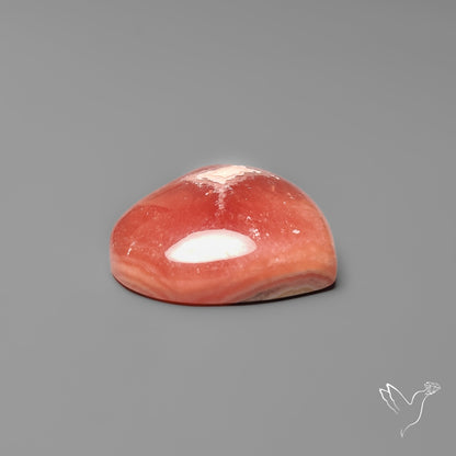 Gemmy Rhodochrosite Heart Carving