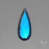 Portrait Cut Blue Labradorite Flat Backed