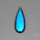Portrait Cut Blue Labradorite Flat Backed