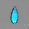 Portrait Cut Blue Labradorite Flat Backed