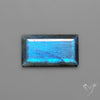 Portrait Cut Blue Labradorite Flat Backed
