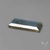 Portrait Cut Blue Labradorite Flat Backed