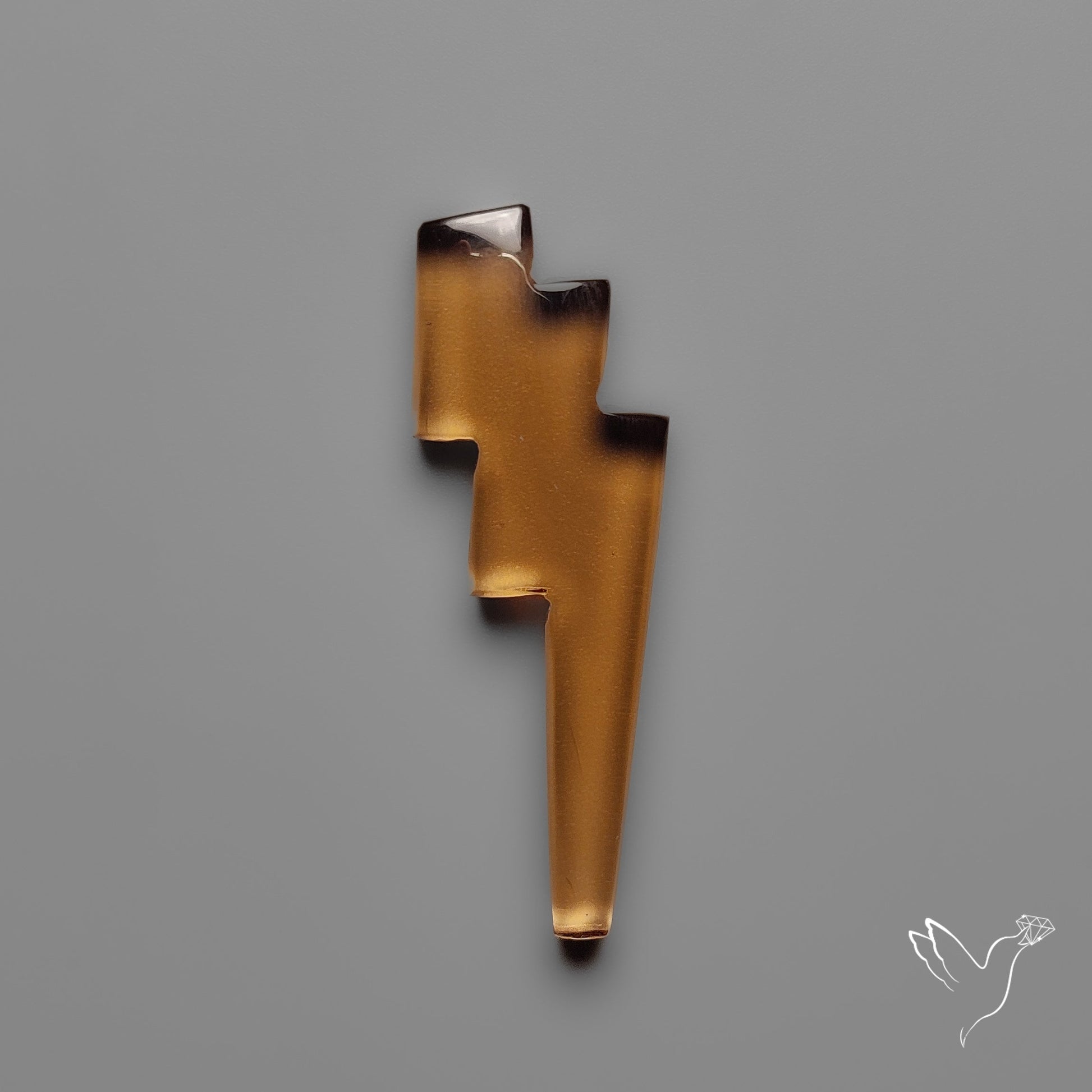 Color Shifting Diaspora Lightening Bolt Carving