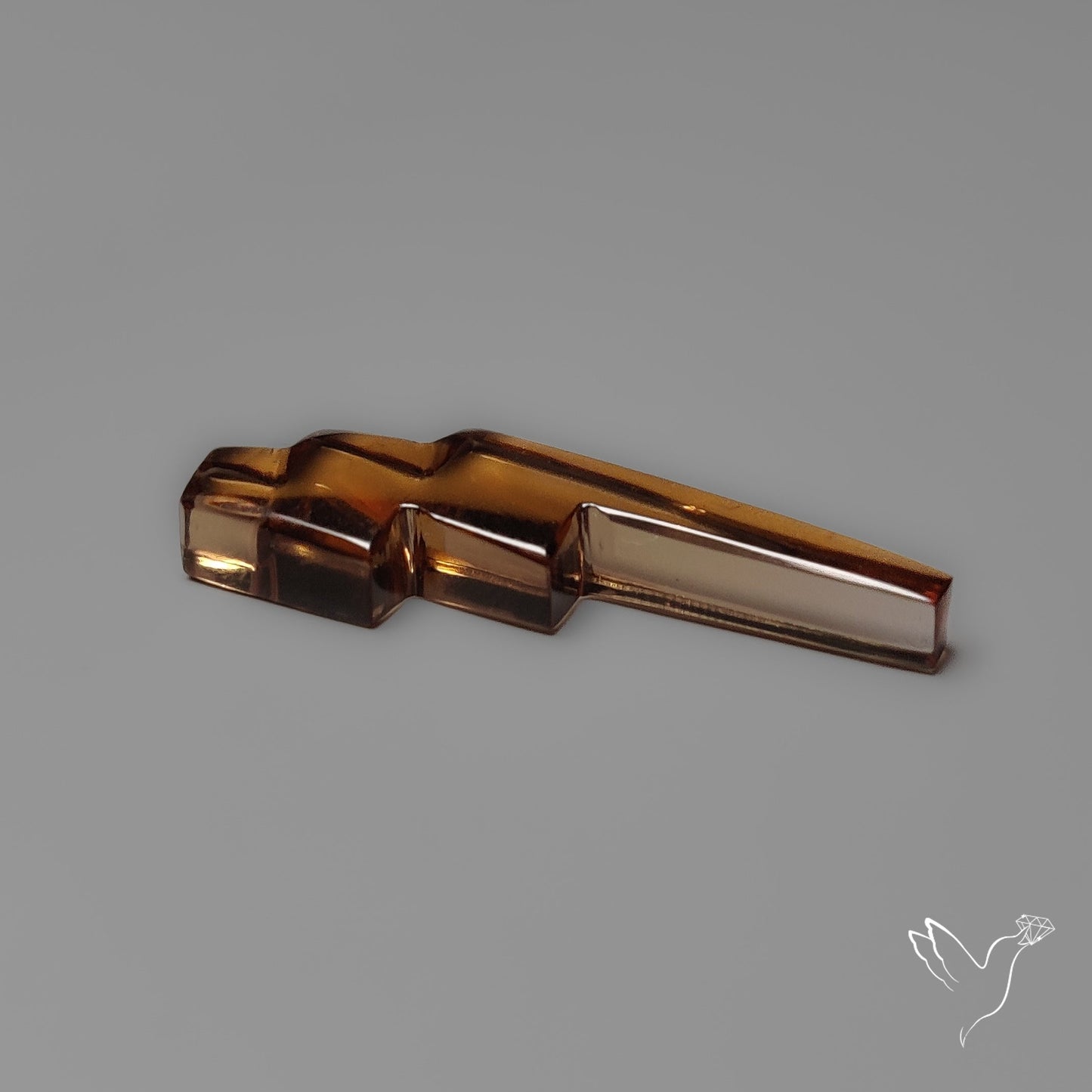 Color Shifting Diaspora Lightening Bolt Carving