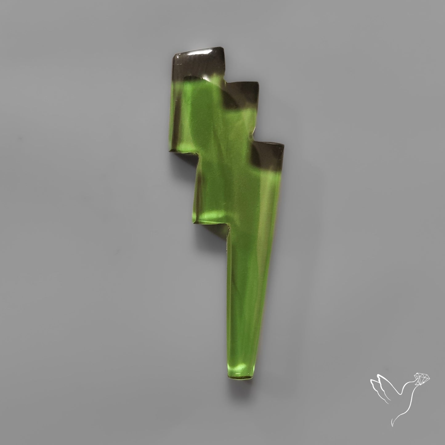 Color Shifting Diaspora Lightening Bolt Carving