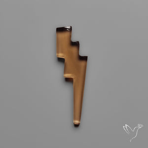 Color Shifting Diaspora Lightening Bolt Carving