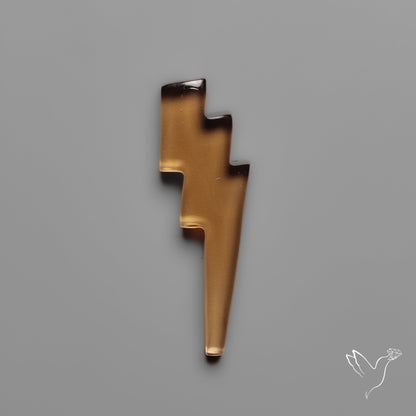 Color Shifting Diaspora Lightening Bolt Carving