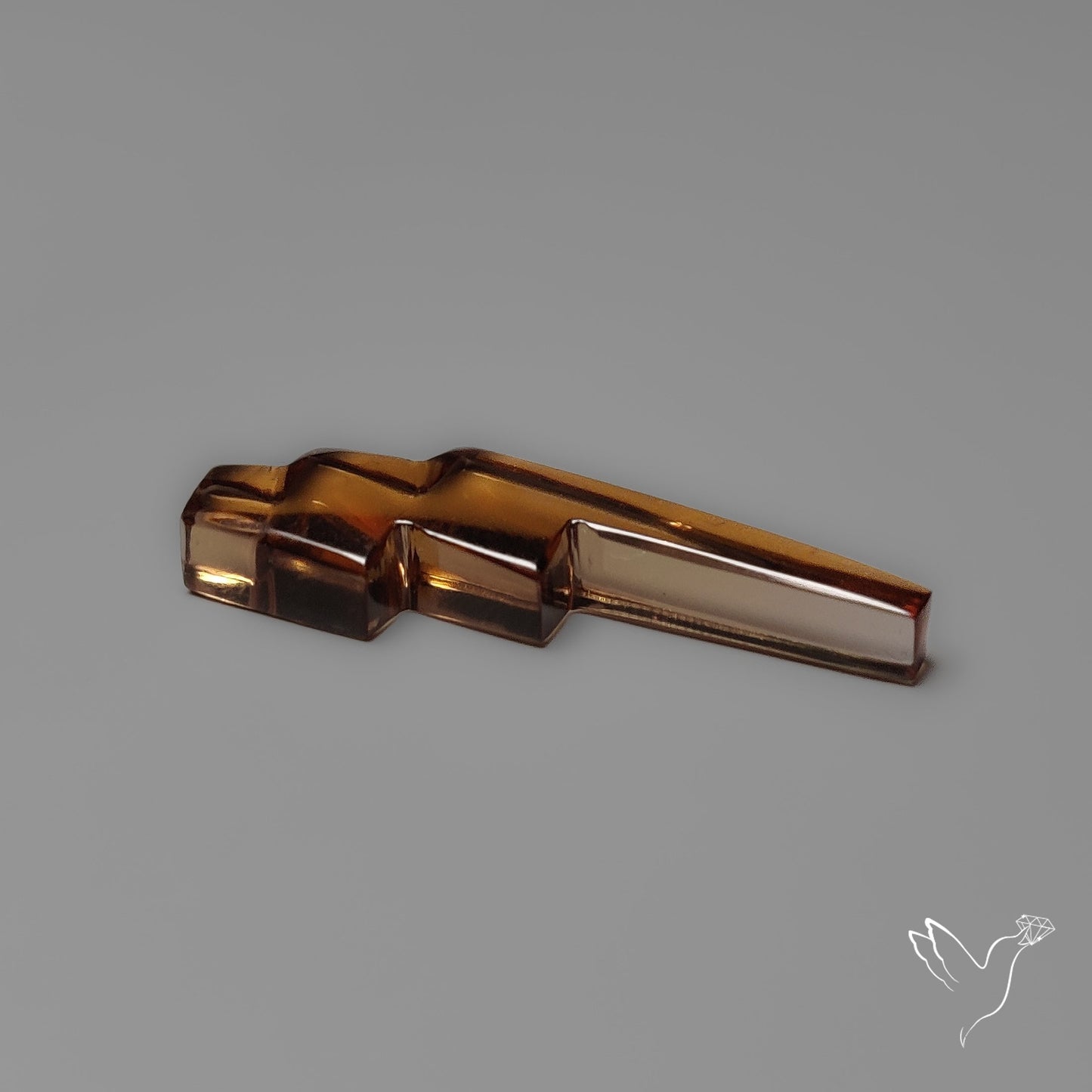 Color Shifting Diaspora Lightening Bolt Carving