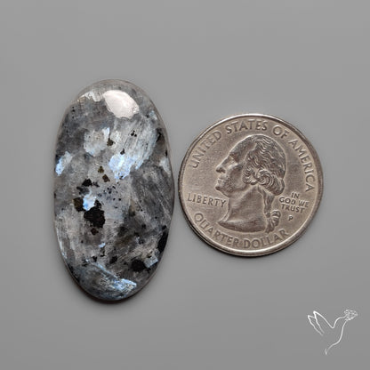 Larvikite Feldspar Cabochon