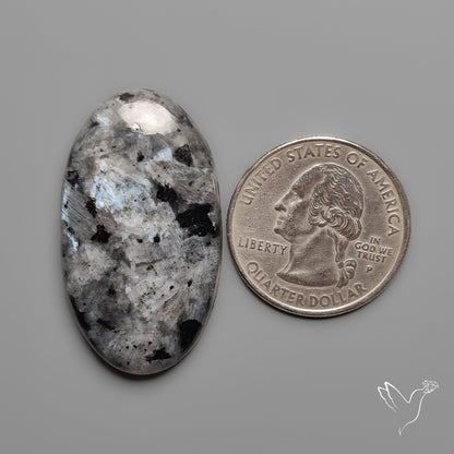 Larvikite Feldspar Cabochon